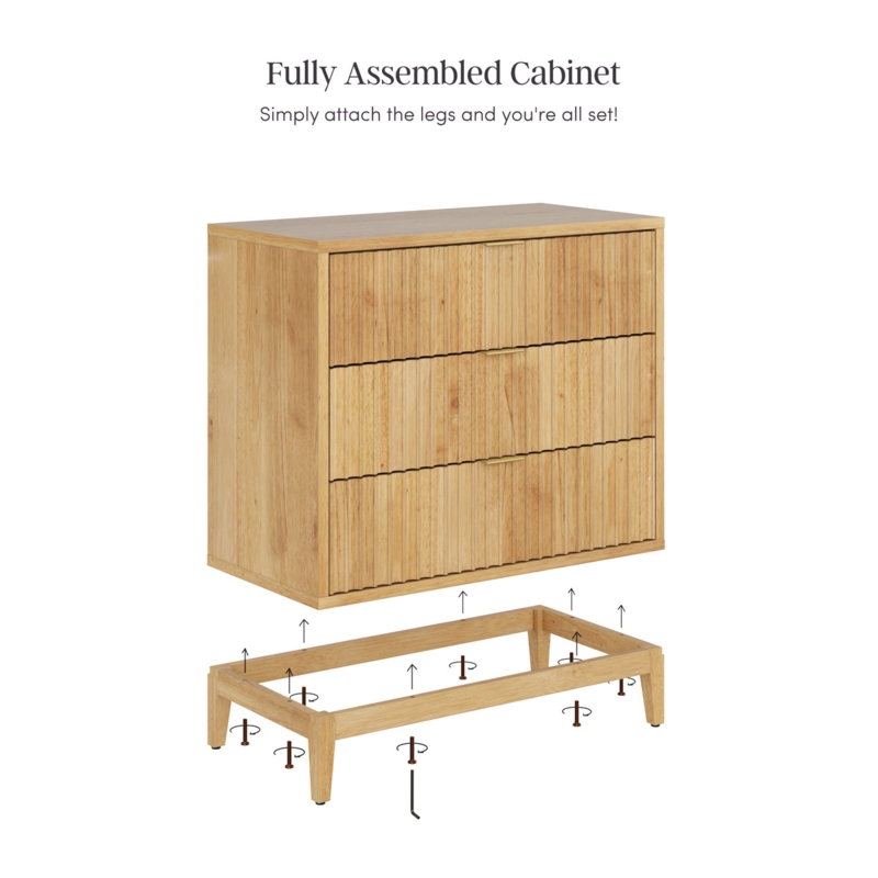 Mid-Century Modern Bedroom Set in Walnut Finish with Gold Leg Caps