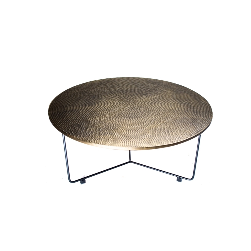 Moroccan Coffee Table Hand Carved Tray Top Folding Base