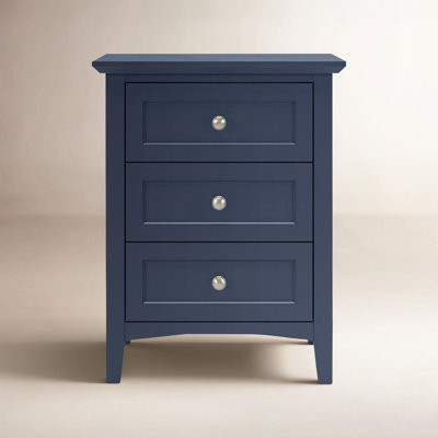 Nightstand Rustic With Ring Pulls Dark Wood Farmhouse Bedside