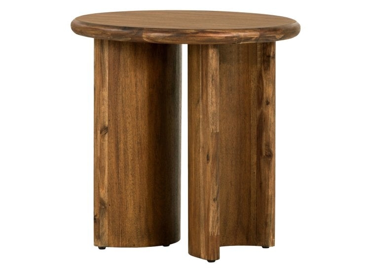 Paden End Table (Seasoned Brown Acacia)