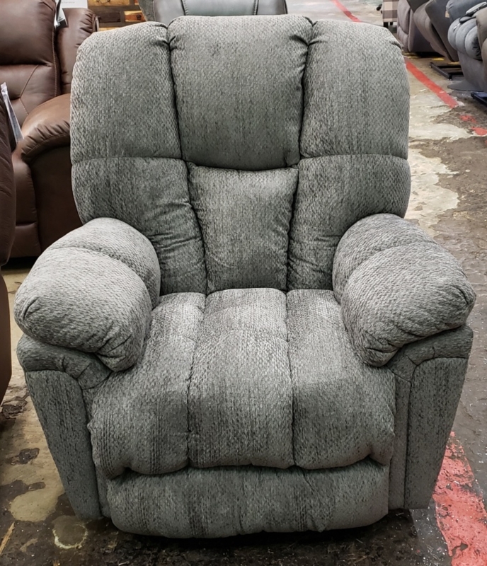 Recliner Segmented Back with Pillow Top Arms and Manual Recline