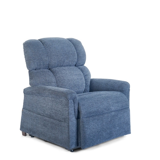 Traditional Navy Blue Lift Chair with Nailhead Trim Details