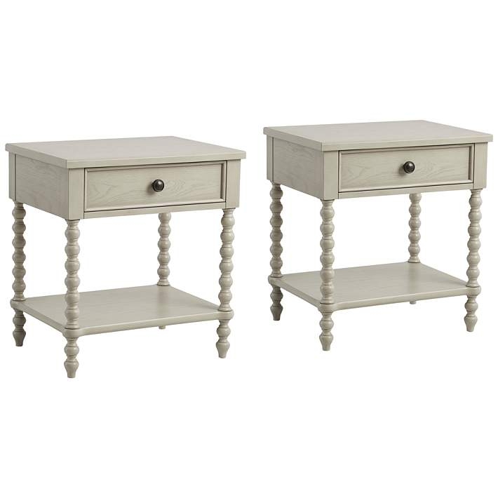 Traditional Nightstand with Molded Detailing and Bracket Feet