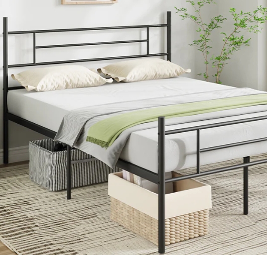 Twin Bed with Integrated Power Outlet and Underbed Storage Drawers