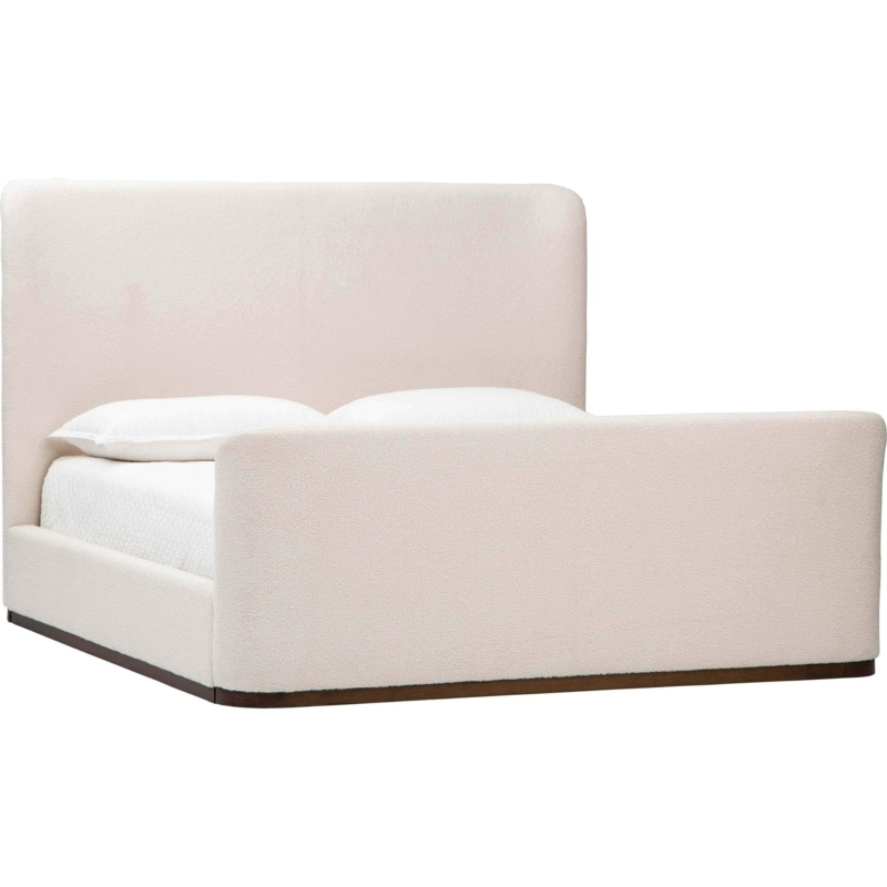 Upholstered Bed, Diamond Tufted Wingback Headboard, Tapered Legs