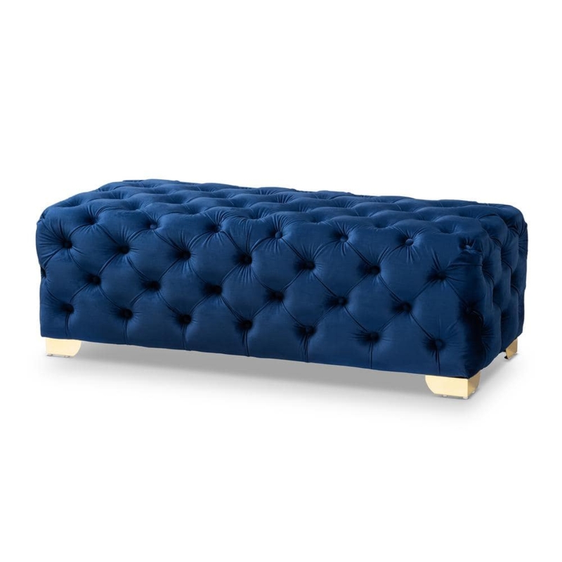 Royal Blue Ottomans & Poufs