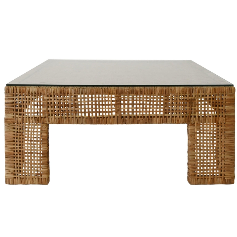 Charlie Glass Coffee Table Worlds Away
