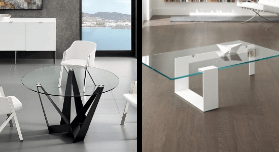 Coffee Table featuring Tripod Legs. Sculptural wood base coffee table.
