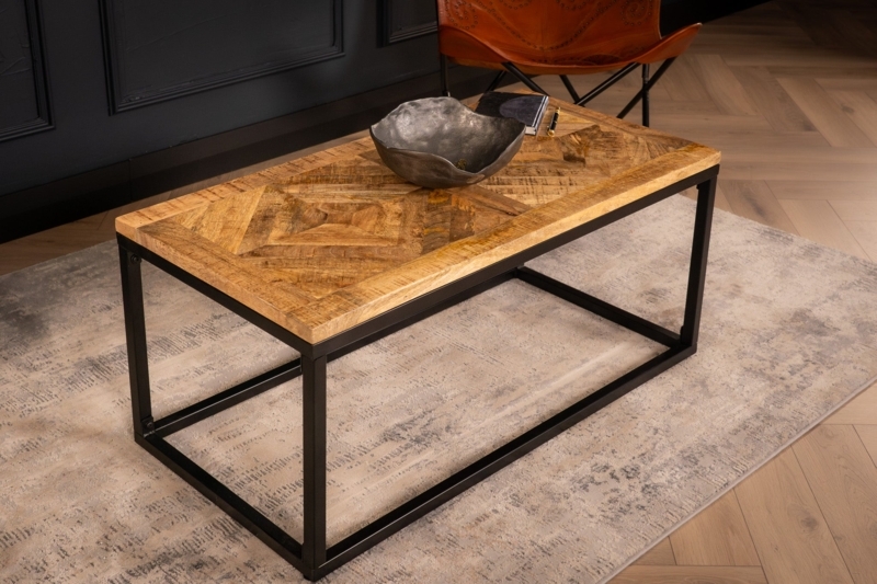 Coffee Table Hollow Spherical Base Sculptural Organic Modern Wood