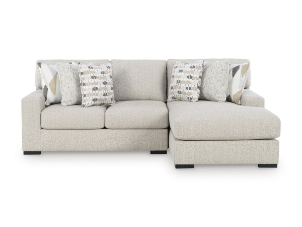 Deep Seating Sectional with Right Facing Chaise