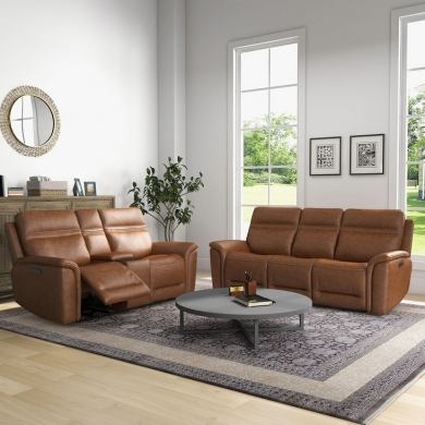 Fabric Living Room Set Tapered Wood Legs Piping Detail Mid-Century