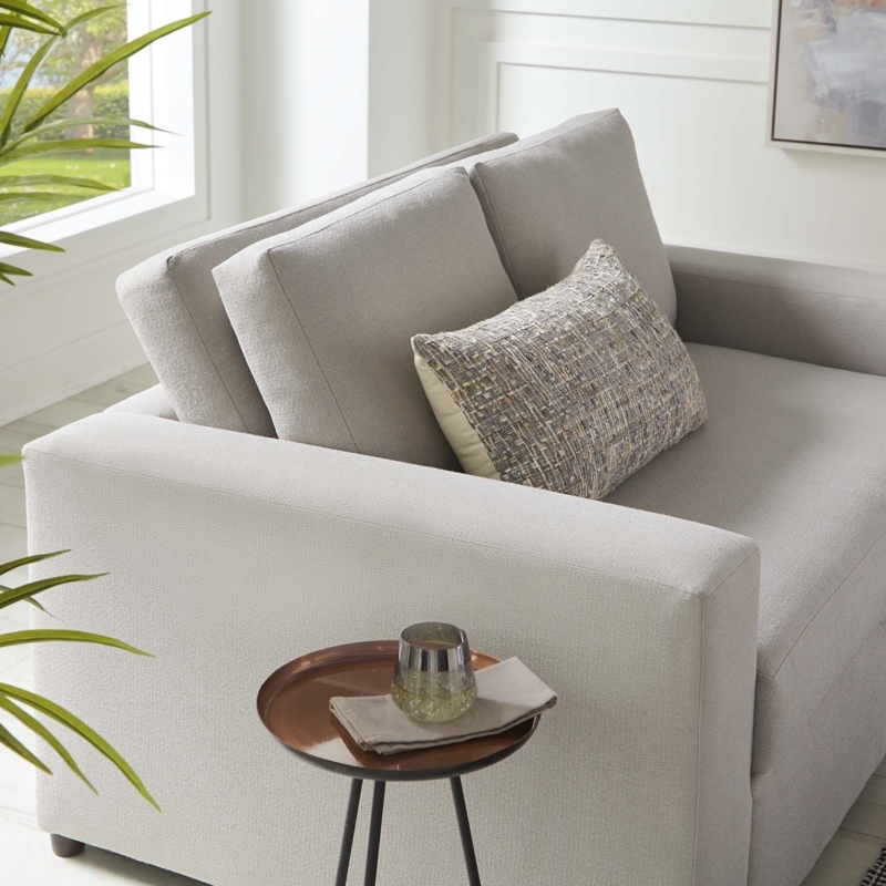 Loveseat Bench Seat Cushion Forest Green Tailored Linen Blend Styling