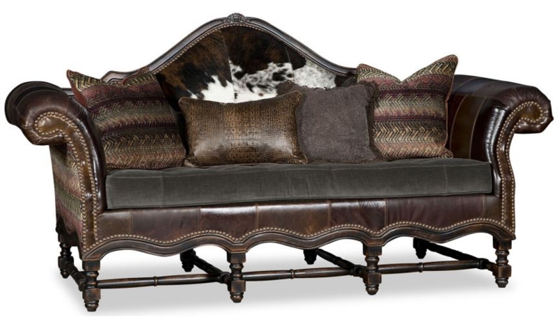 Luxury Baroque Camelback Sofa Cream Tufted Ornate Carvings Wood Frame