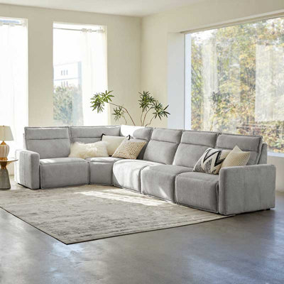 Modular Sectional Sofa Power Recliner Chaise Lounge Contemporary