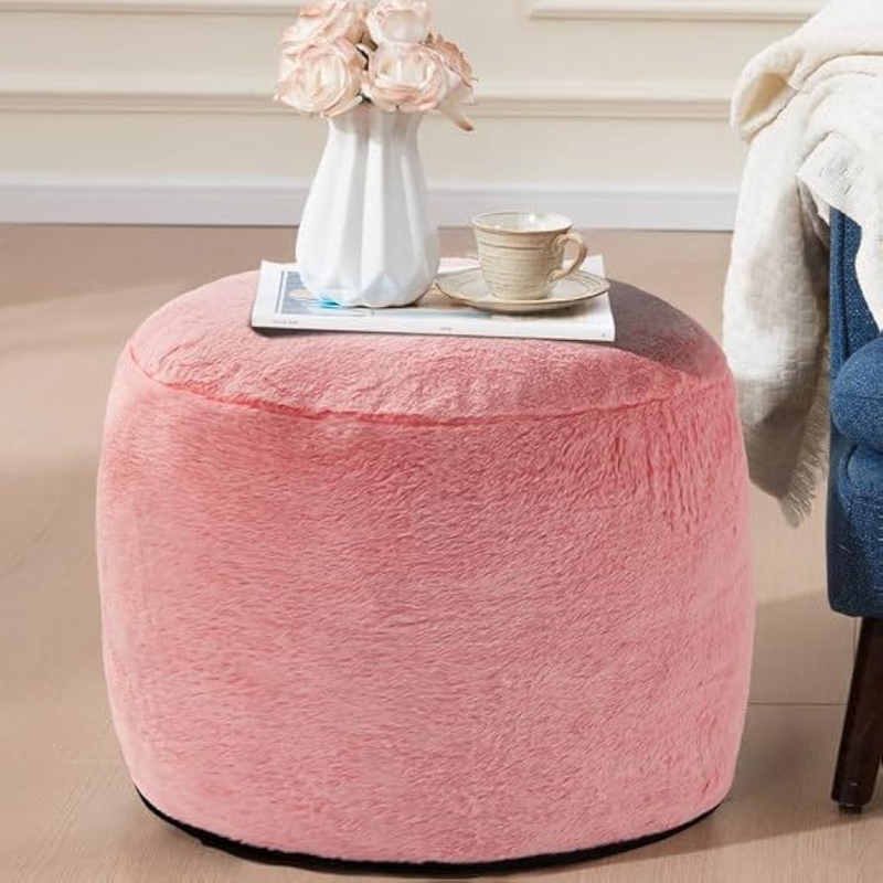 Pouf Mushroom Shape Whimsical Nursery Seating