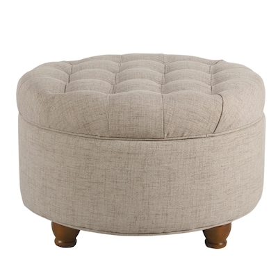 Pouf Square Grey Chunky Braided Knit Bohemian Floor Cushion