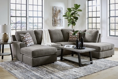 Putty L-Shaped Sectional with Left Facing Chaise