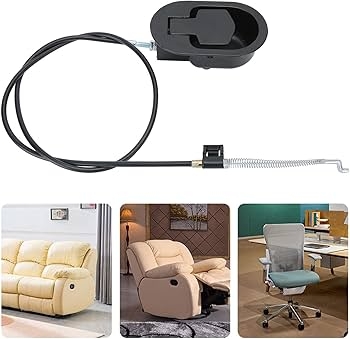 Recliner Handle Universal Release Cable Oval Pull Spring Tip Sheath