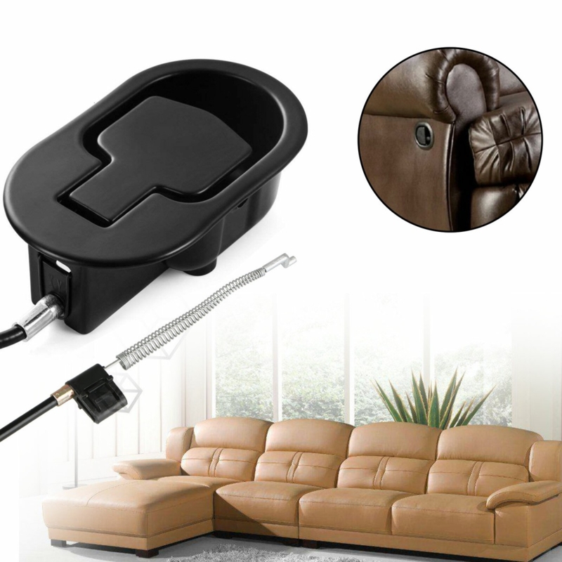 Recliner Pull Handle Furniture Lever Hardware Oval Recessed Exposed Spring