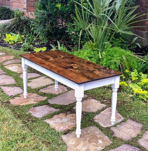 Scandinavian Play Table with Two-Toned Design and Tapered Legs