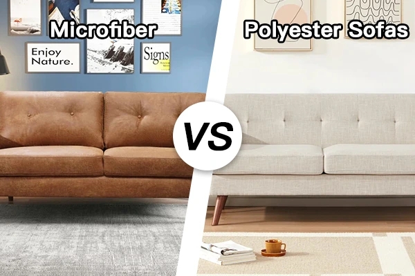 Sectional Sofa in Light Grey, L-Shaped Silhouette, Scandinavian Style