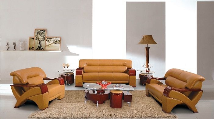 Sectional Sofa Leather Adjustable Headrests Chrome Legs Urban View