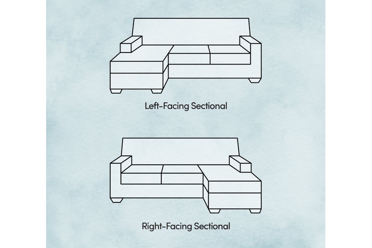 Sectional Sofa with Woven Upholstery, Neutral Gray Sofa Styling Ideas.