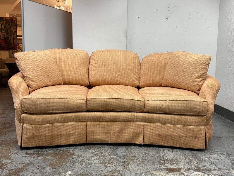 Sherrill Furniture Crescent Front Rolled Arm Sofa - Design Plus Gallery