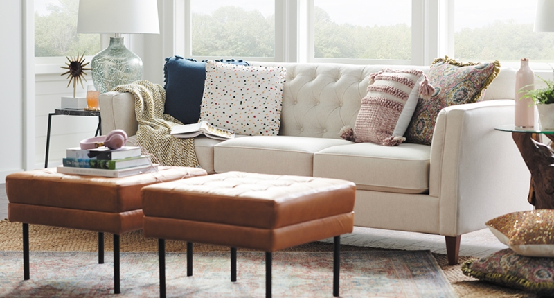 Sofa Backrest Styles Comparison Tufted Loose Tight Options