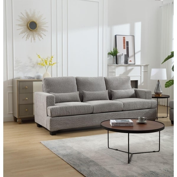 Sofa Tuxedo Silhouette Gold Metal Base White Velvet Glam Style