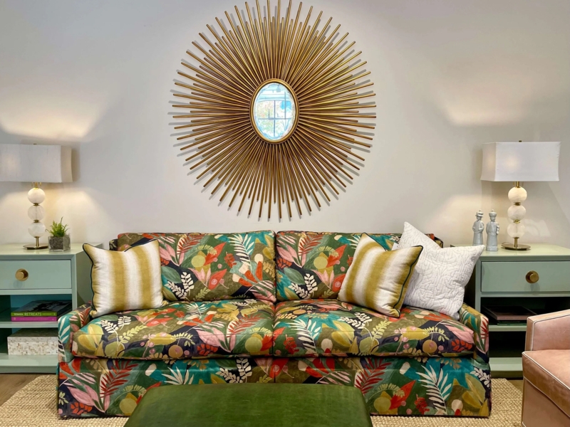 Sofa Upholstery Trends Highpoint Market Bold Floral Design