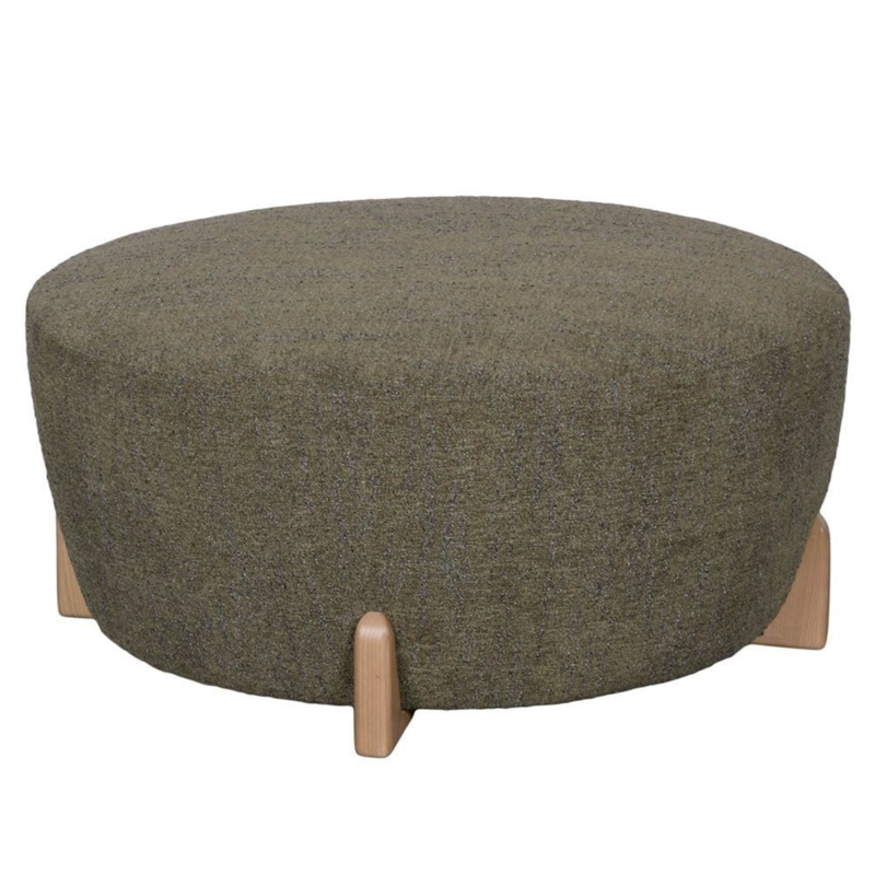 Storage Ottoman Integrated Tray Convertible Lid Tan Faux Leather Seating