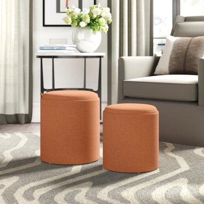 Storage Ottoman with Reversible Tray Lid in Teal Velvet (56 chars)