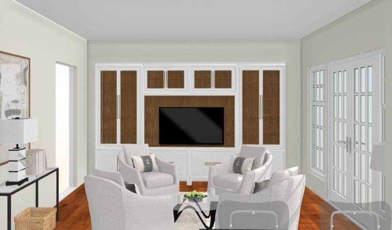 Swivel Barrel Chairs for Living Room Conversation Circle