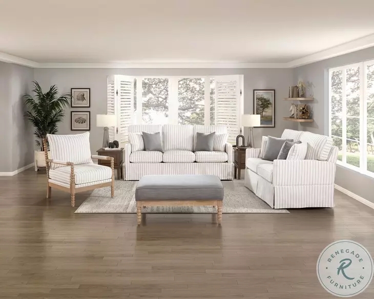 Traditional Dark Brown Leather-Like Living Room Set with Rolled Arms