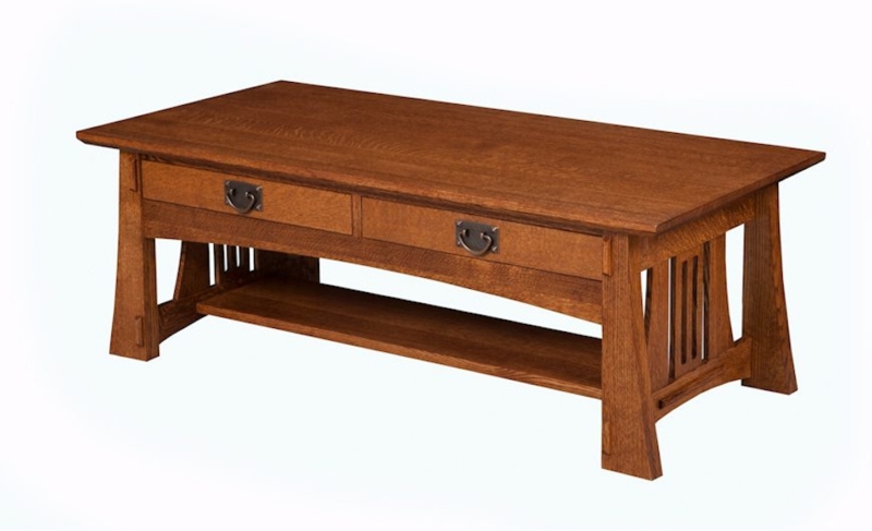 Trend Manor Arts & Crafts Rectangle 52" Oak Coffee Table is available in  the Sacramento, CA area