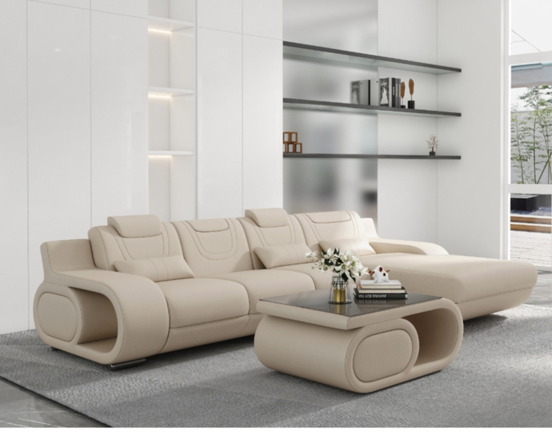 Ultra Modern Modular Sectional, Wide Armrests