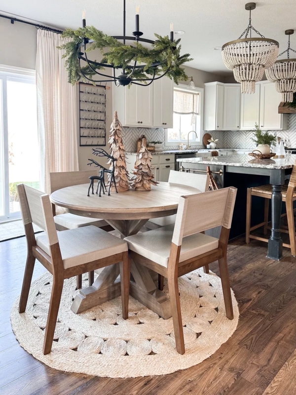 Accent Chair Symmetrical Seating, Festive Mantel Styling