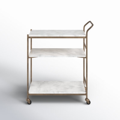 Bar Cart Gold Circular Bar Cart Styling Three Tier Glass Glam