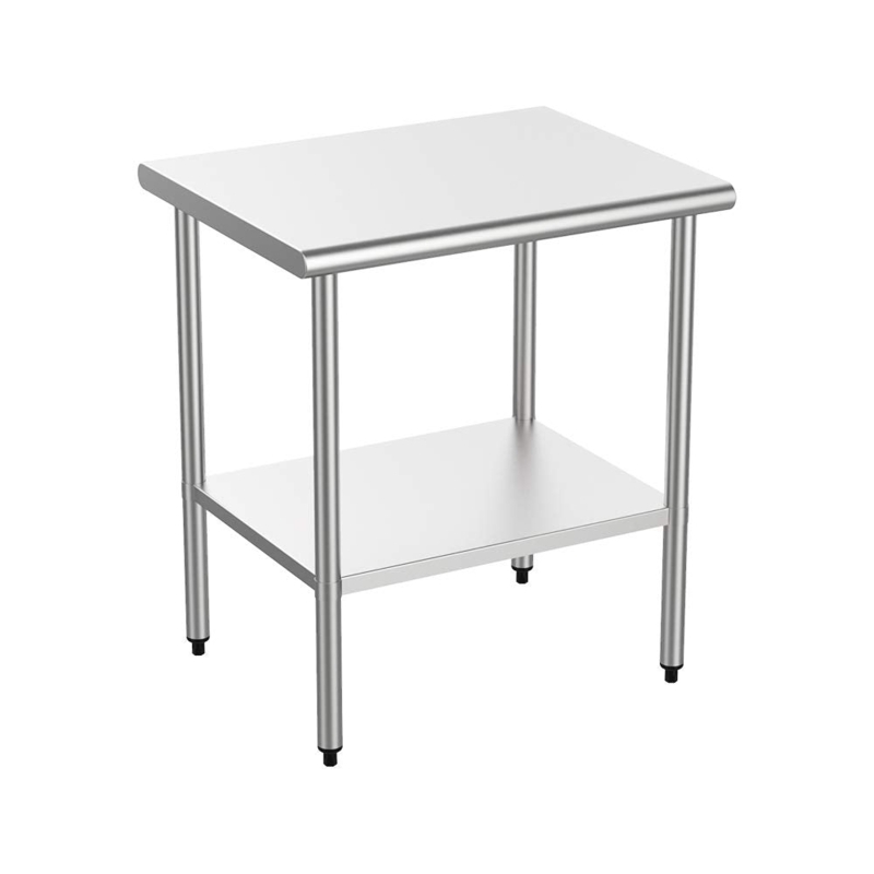 Commercial Grade Stainless Steel Prep Table with Undershelf