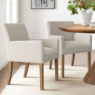 Dining Armchair Oval Back Traditional French Country Fluted Legs