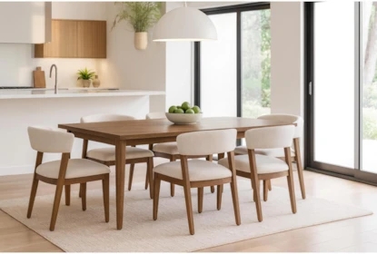 Dining Chair Barrel Back Tapered Legs Black Pedestal Table Set