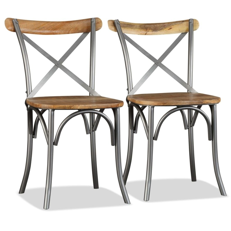 Dining Chair Curved Slat Back & Circular Seat, Scandinavian Style