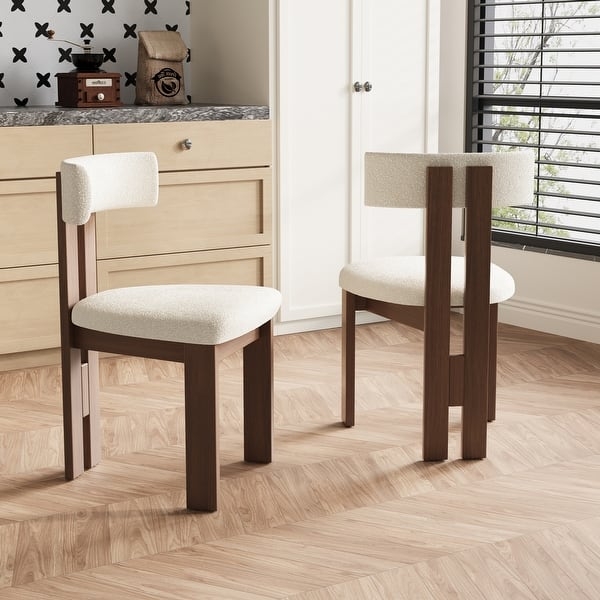 Dining Chair Eiffel Style Base Molded Silhouette High Contrast