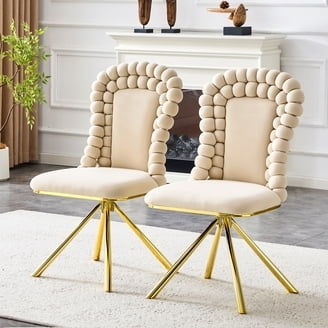 Dining Chair Navy Velvet Upholstery Antique Brass Open Frame