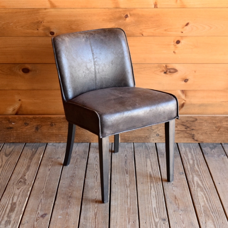Dining Chair, Rustic Lodge Style, Natural Branch Frame, Exposed Wood
