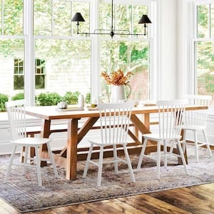 Dining Chair Windsor Silhouette Curved Back Classic Set