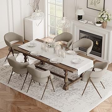 Dining Chairs Curved Wrap Around Back with Black Tapered Legs