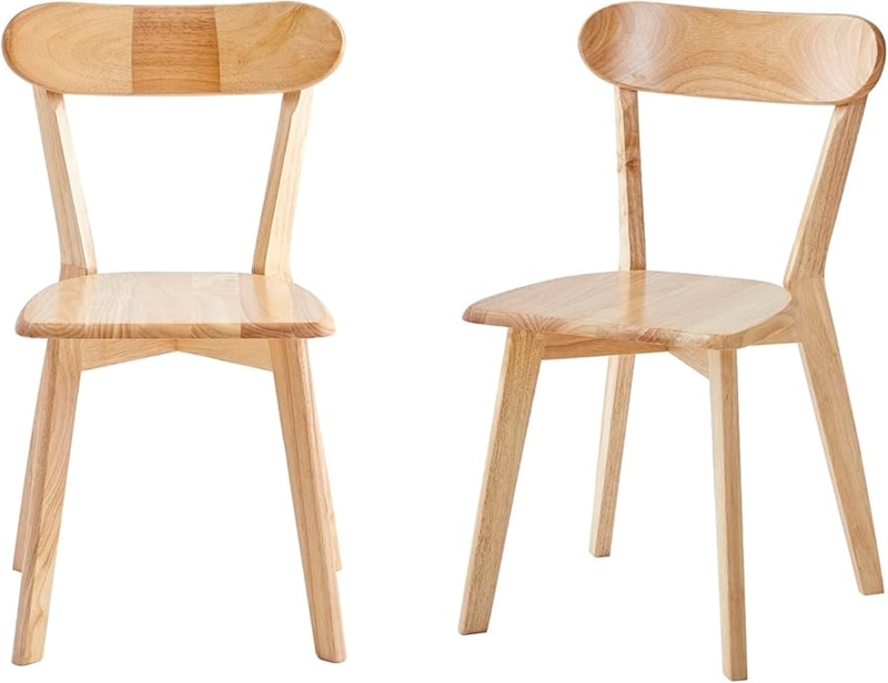 Dining Chairs High Spindle Back, Matte Black Finish, H-Stretcher