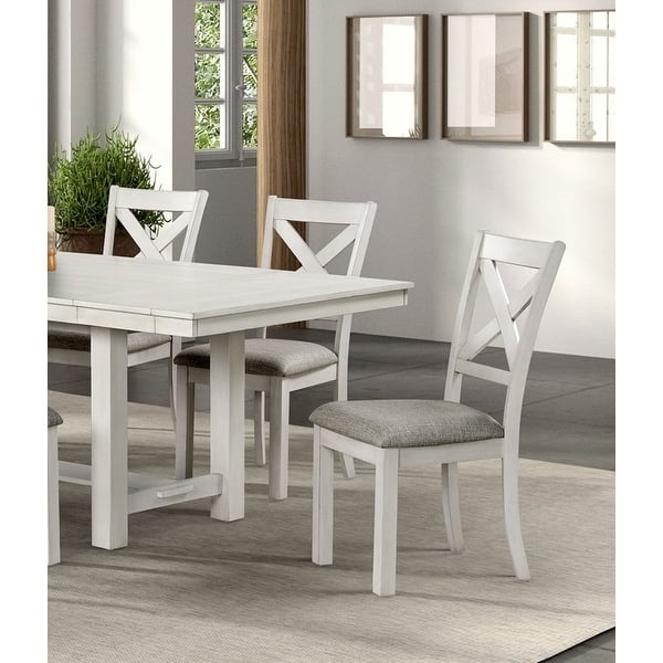 Dining Chairs Light Oak Wood with Beige Upholstered Cushions